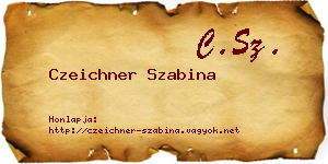 Czeichner Szabina névjegykártya